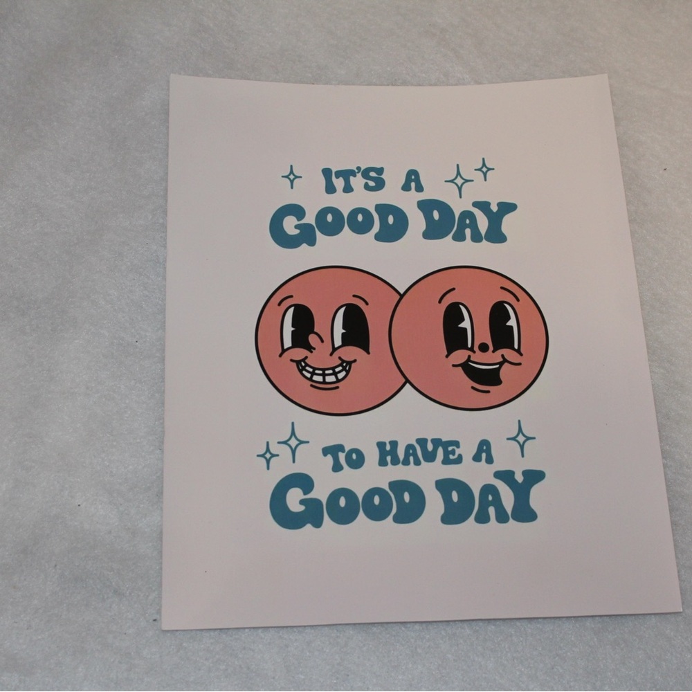 Good Day Graphic Basic Print